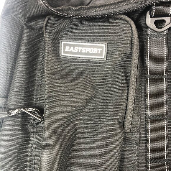 Eastsport Theo Top Loader Backpack Unisex Adult Sport Black Like NEW - Picture 5 of 9